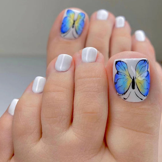 Butterfly Toe Nails