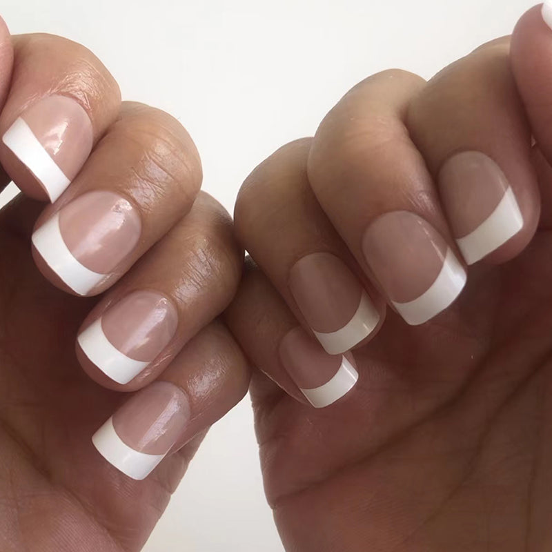 Simple French Press On Nails